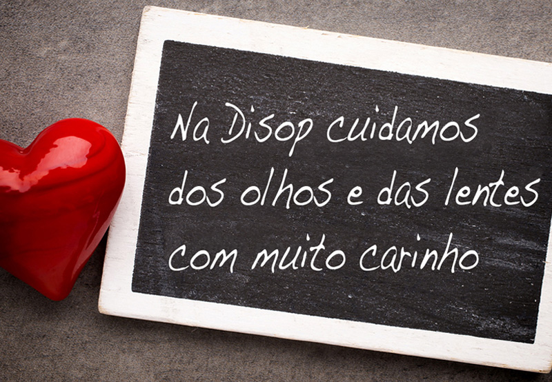 Cuidamos das lentes